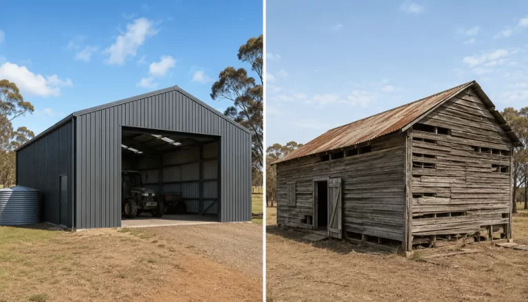 Steel Shed vs Timber Shed: Which Is the Better Choice in Australia?
